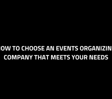 Events organizing company